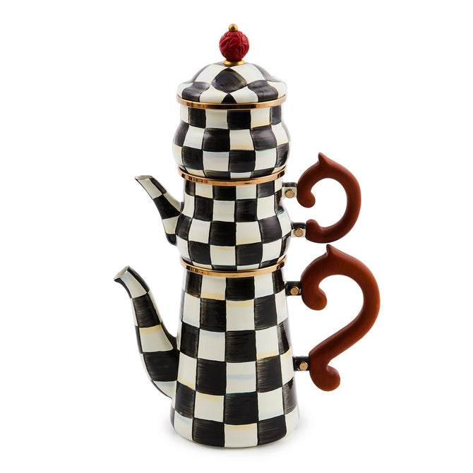 Courtly Check Stackable Coffee Set - {current_domain}