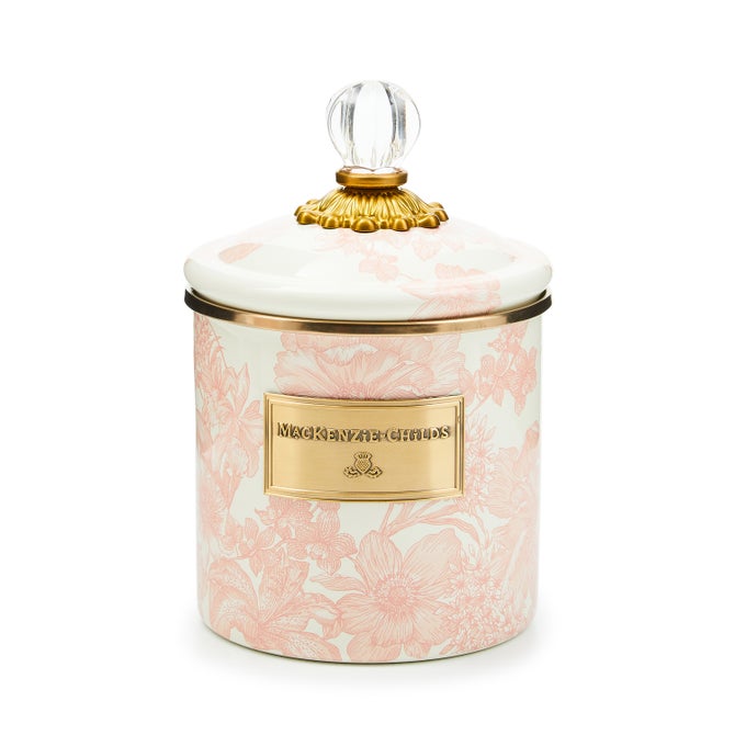 Rosy English Garden Small Canister - {current_domain}
