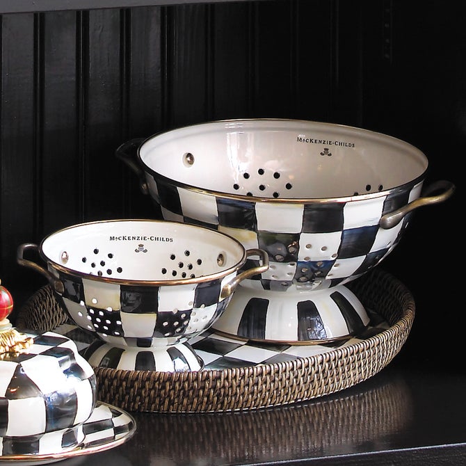 Courtly Check Small Colander - {current_domain}
