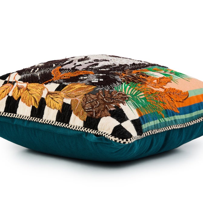 Raccoon Throw Pillow - {current_domain}