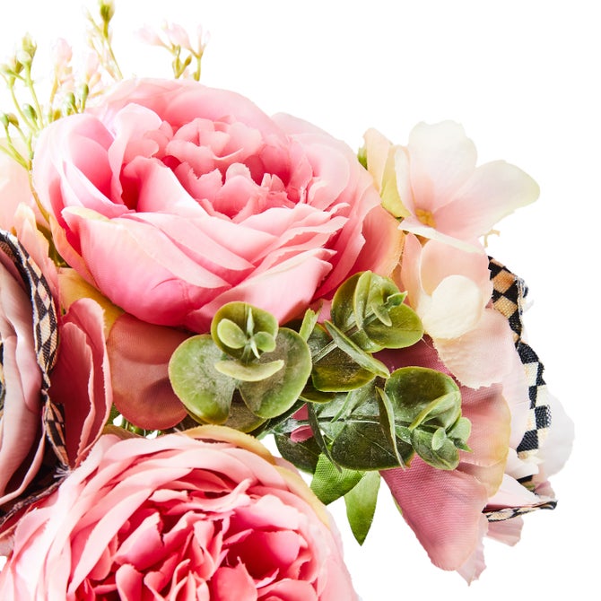 Pink Ranunculus & Rose Bouquet - {current_domain}