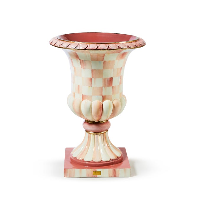 Rosy Check Pedestal Urn - {current_domain}