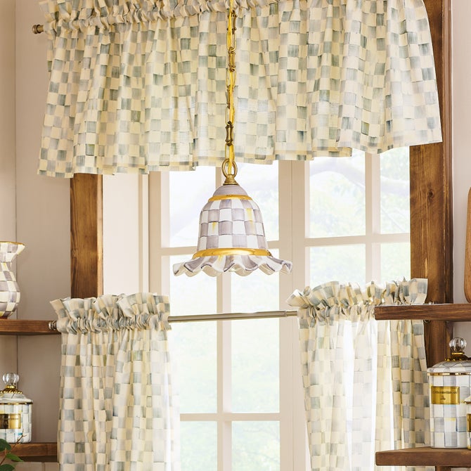 Check Rod Pocket Cafe Valance - {current_domain}