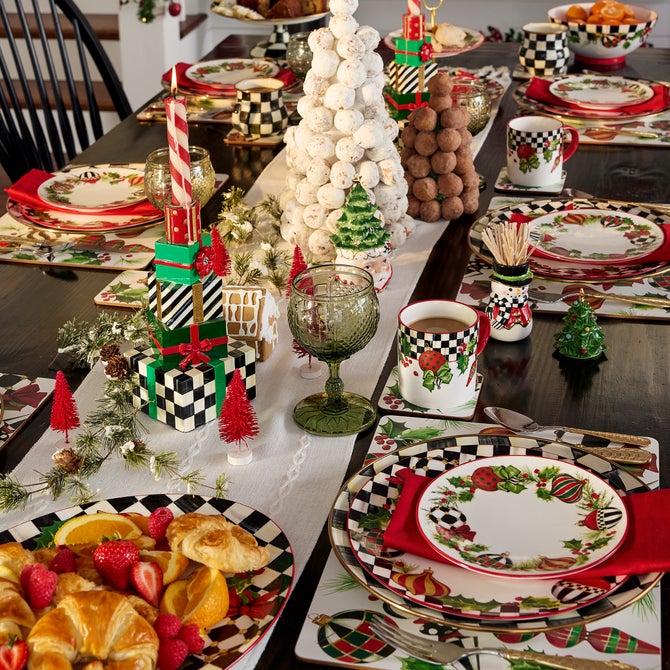 Deck the Halls Serving Platter - {current_domain}
