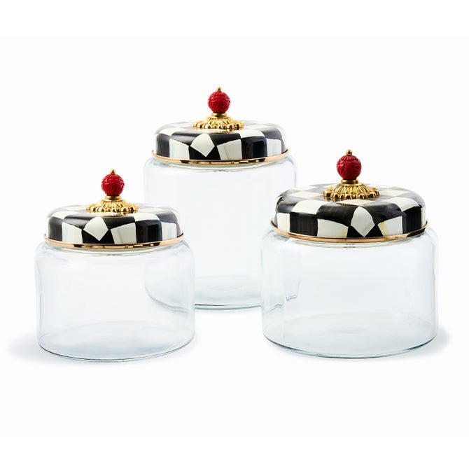Courtly Check Kitchen Canisters - {current_domain}