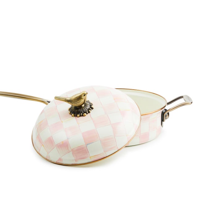 Rosy Check 3 Qt. Saute Pan - {current_domain}