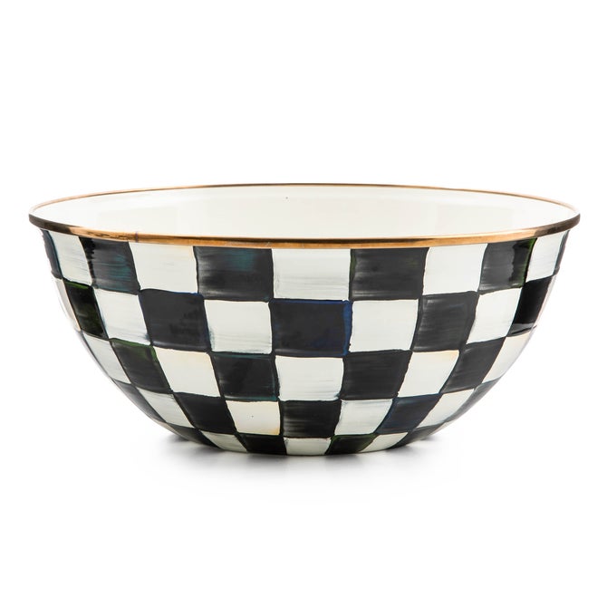 Courtly Check Large Everyday Bowl - {current_domain}