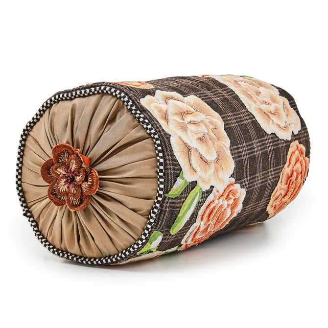 Field Study Embroidered Floral Pillow - {current_domain}