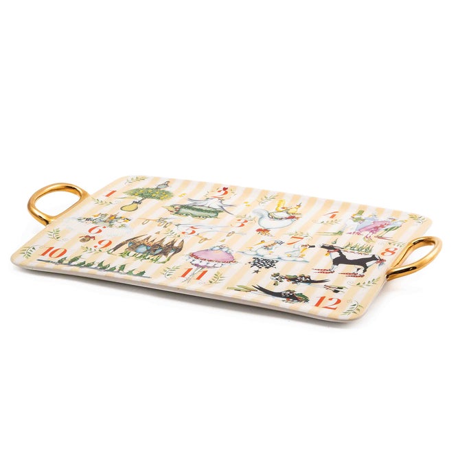 Patience Brewster 12 Days Ceramic Platter - {current_domain}