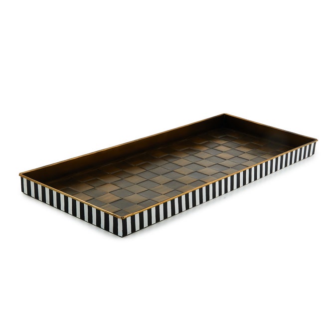 Courtly Stripe Boot Tray - {current_domain}