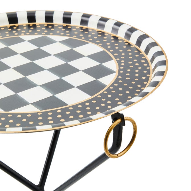 Tilt Top Black Tripod Table - {current_domain}