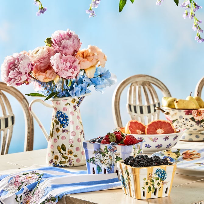 Wildflowers Pink Medium Practical Pitcher - {current_domain}