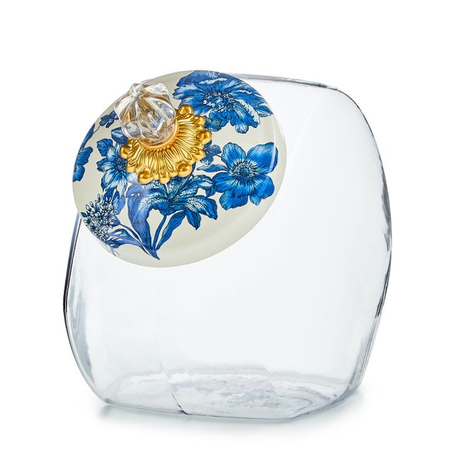 Cookie Jar with Royal English Garden Lid - {current_domain}