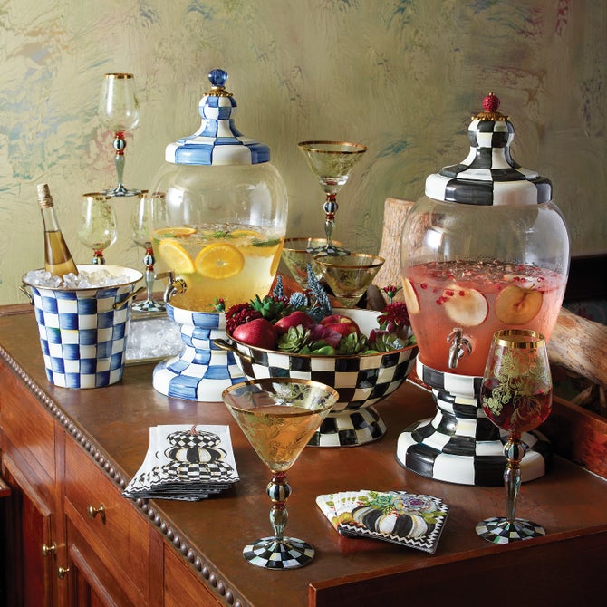 Enamel Beverage Hostess - {current_domain}