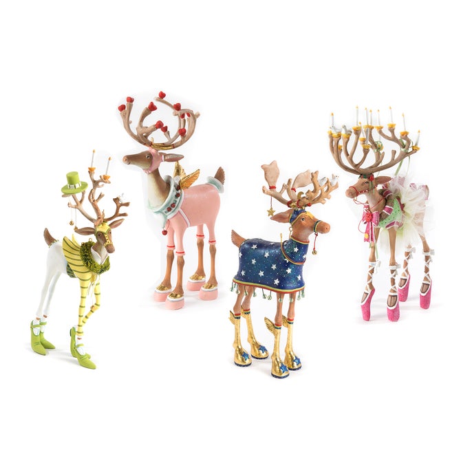 Patience Brewster Dash Away Reindeer Figure Set-B - {current_domain}