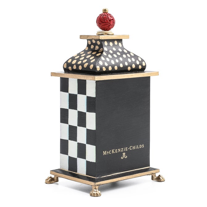 Courtly Check Desk Clock - {current_domain}