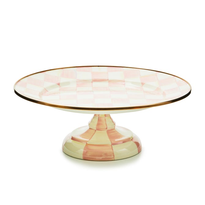 Rosy Check Small Pedestal Platter - {current_domain}