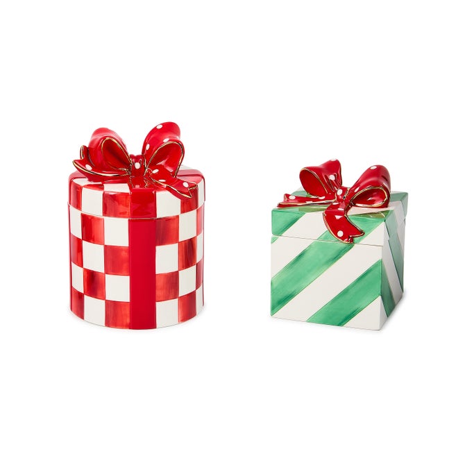 Check It Out Ceramic Gift Boxes, Set of 2 - {current_domain}