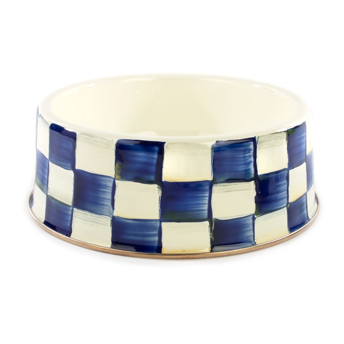 Royal Check Large Pet Dish - {current_domain}