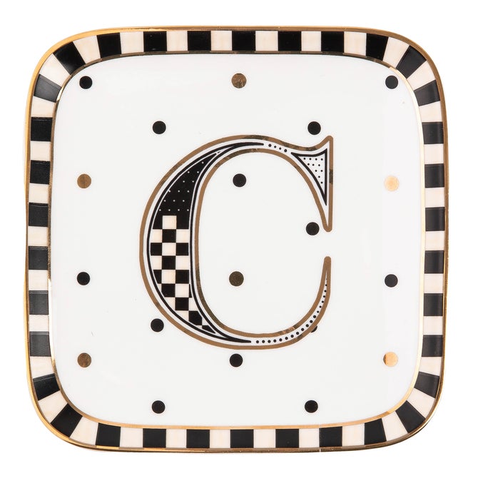 Monogram Dish - C - {current_domain}