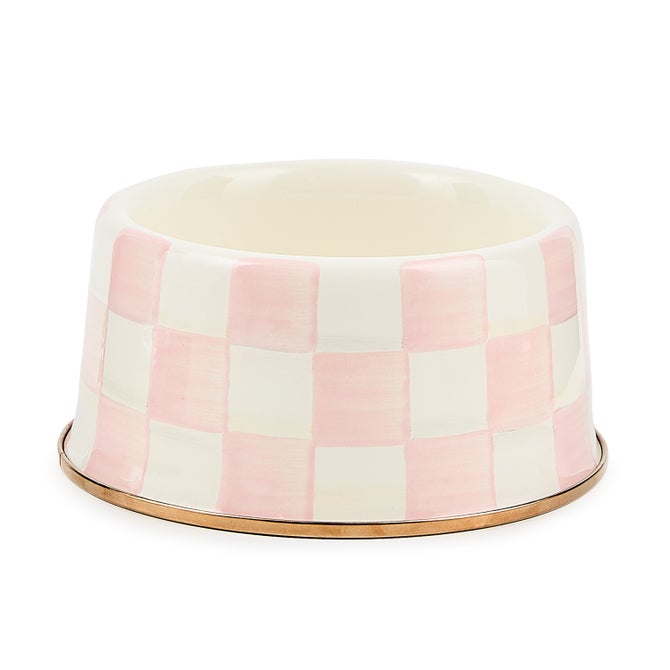 Rosy Check Medium Pet Dish - {current_domain}