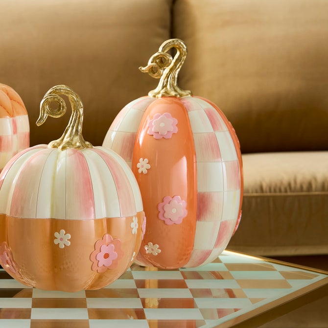 Rosy Check Flower Power Pumpkin - {current_domain}