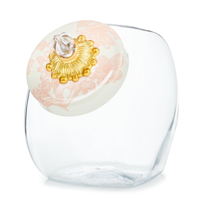 Sweets Jar with Rosy English Garden Lid - {current_domain}