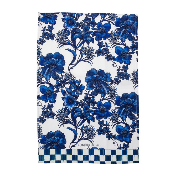 Royal English Garden Dish Towel - {current_domain}