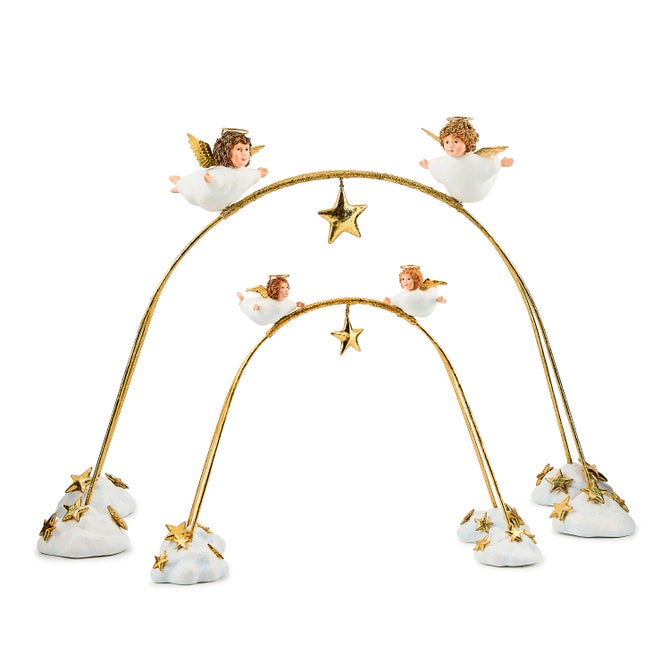 Patience Brewster Nativity Cherub Angels Arch Set, Set of 4 - {current_domain}