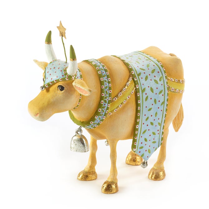 Patience Brewster Nativity Manger Cow Figure - {current_domain}