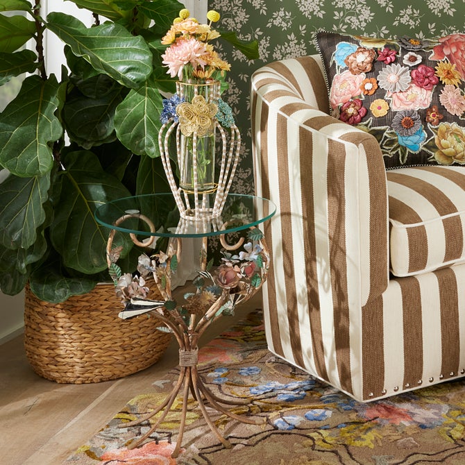 Field Study Round Accent Table - {current_domain}