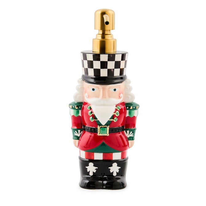 Check It Out Ceramic Nutcracker Soap Dispenser - {current_domain}
