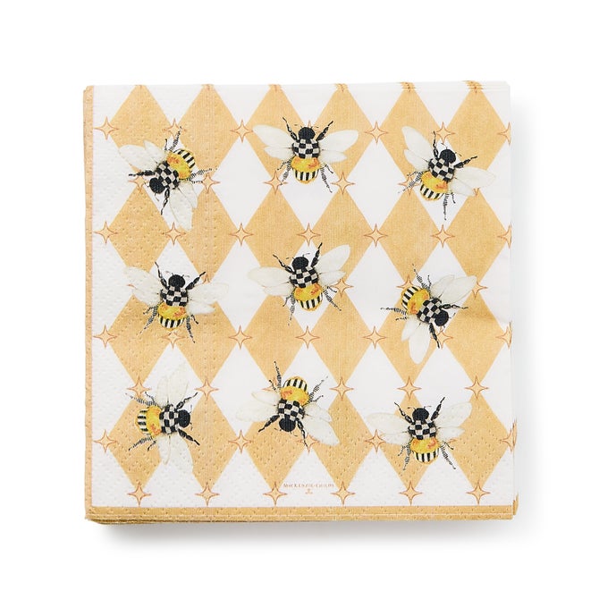 Queen Bee Cocktail Paper Napkins - {current_domain}