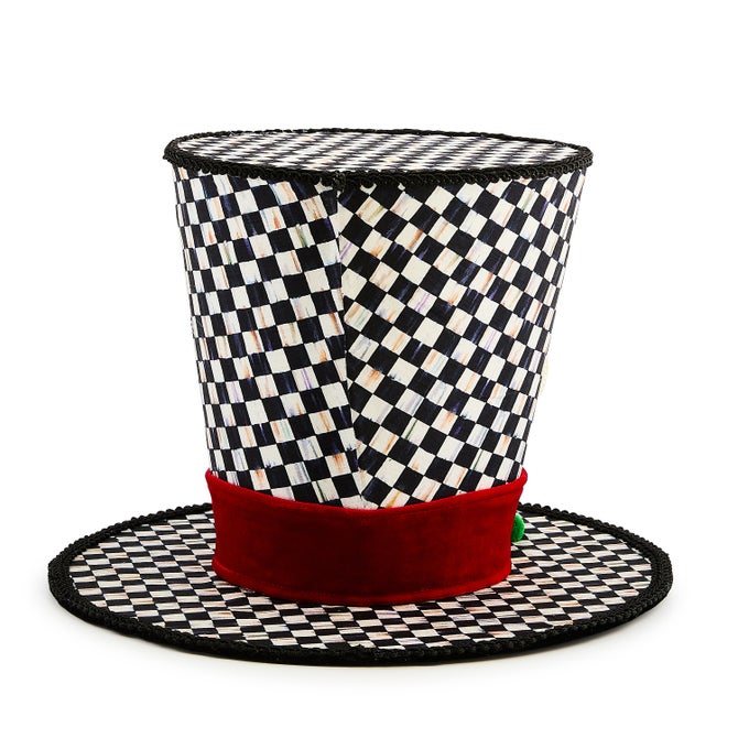 Check It Out Top Hat Fabric Tree Topper - {current_domain}