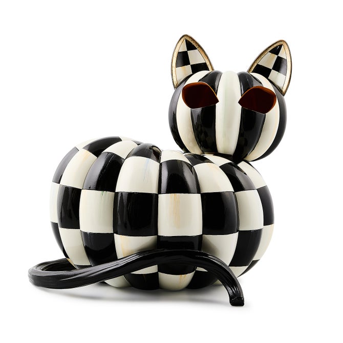 Courtly Check Illuminated Cat - {current_domain}