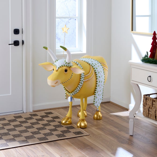 Patience Brewster Nativity Holy Cow Display Figure - {current_domain}