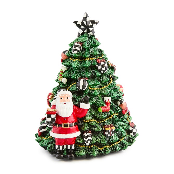 Courtly Christmas Tree Rotating Music Box - {current_domain}