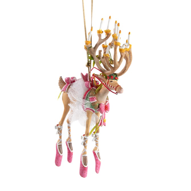 Patience Brewster Dash Away Dancer Reindeer Ornament - {current_domain}