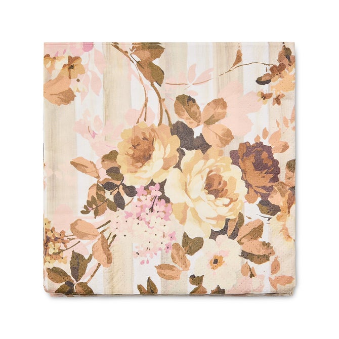 Wild Rose Dinner Paper Napkins - {current_domain}