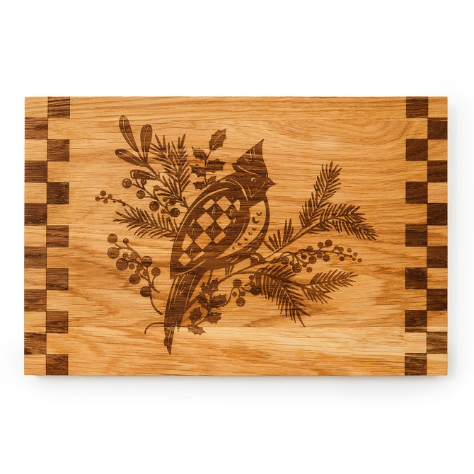Cardinal Wood Serving Board - {current_domain}