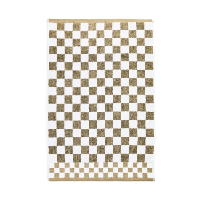 Mocha Check Hand Towel - {current_domain}