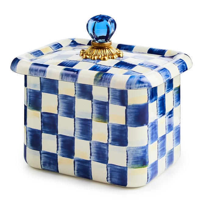 Royal Check Recipe Box - {current_domain}