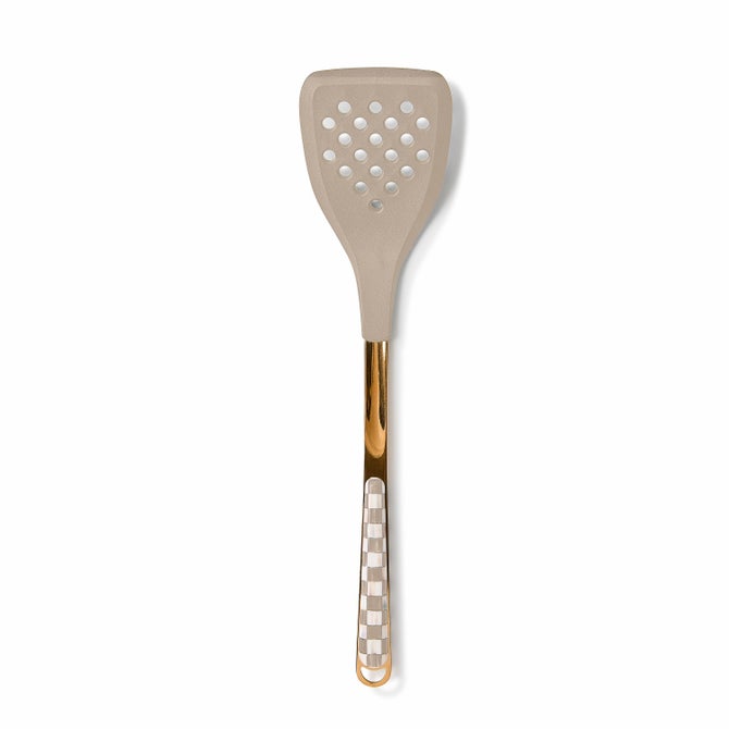 Mocha Check Slotted Spatula - {current_domain}