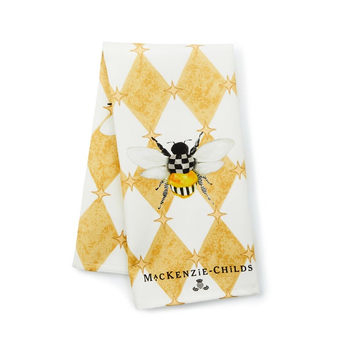 Honeycomb With Bees Dish Towel - {current_domain}