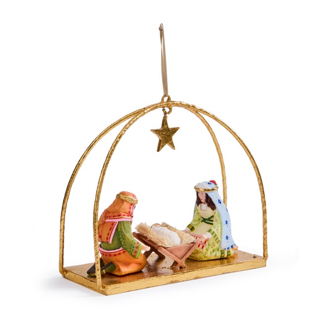 Patience Brewster Nativity Holy Family Ornament - {current_domain}