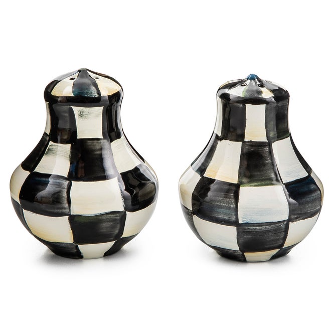 Courtly Check Salt & Pepper Shakers - {current_domain}