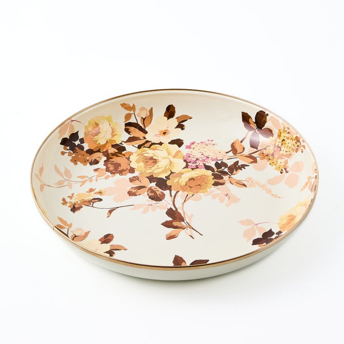 Wild Rose White Abundant Bowl - {current_domain}