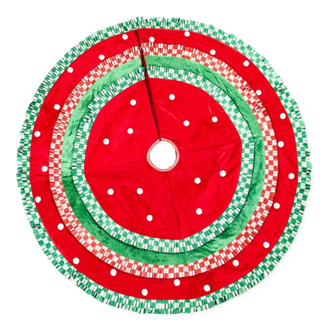 Check It Out Tree Skirt - {current_domain}