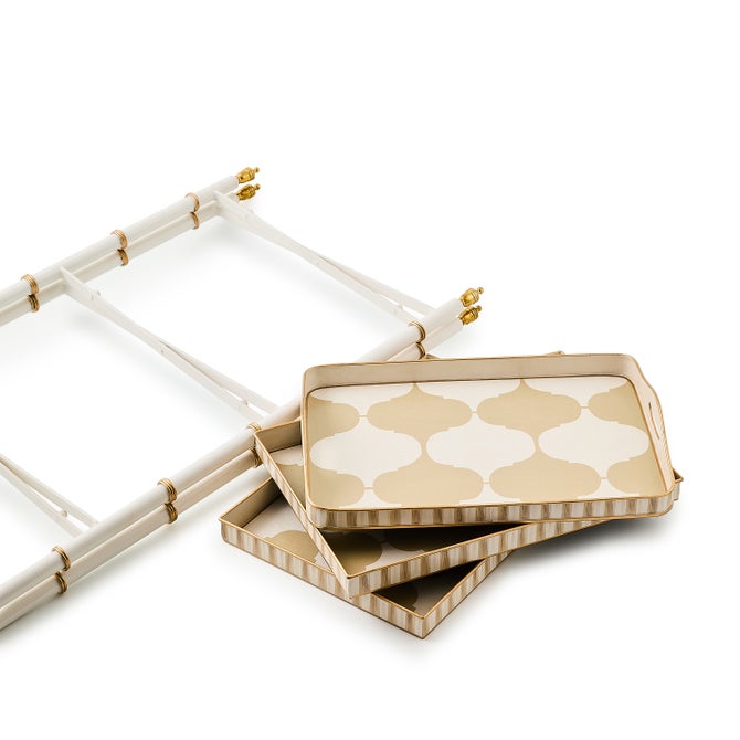 Mocha 3-Tier Tray Table - {current_domain}