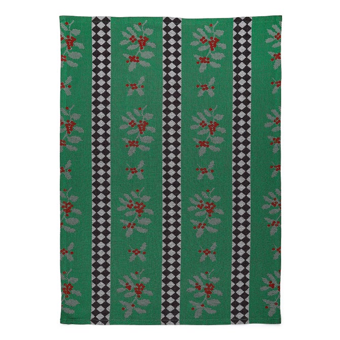 Holly & Holiday Tree Jacquard Dish Towels, Set of 2 - {current_domain}